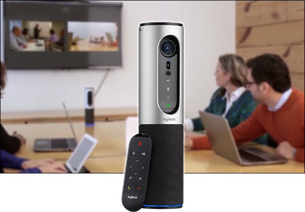 Sistema p/videoconferencia portátil c/cámara Full HD y audio de alta fidelidad para pequeños grupos LG CONNECT