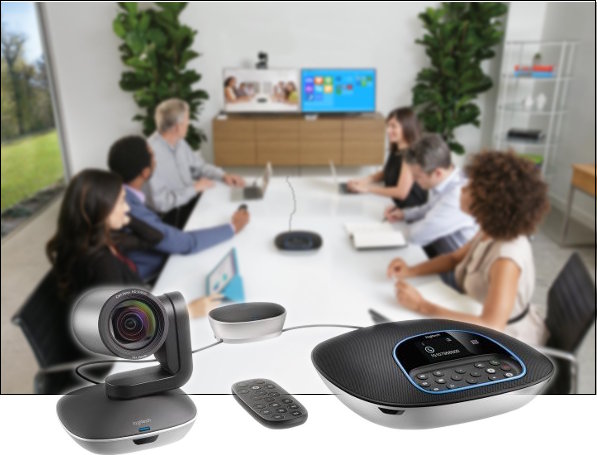 Sistema p/videoconferencia c/cámara Full HD y audio de alta fidelidad p/salas de hasta 15 personas LG GROUP