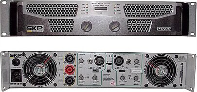 Amplificador de audio 600+600W MAXG 1220