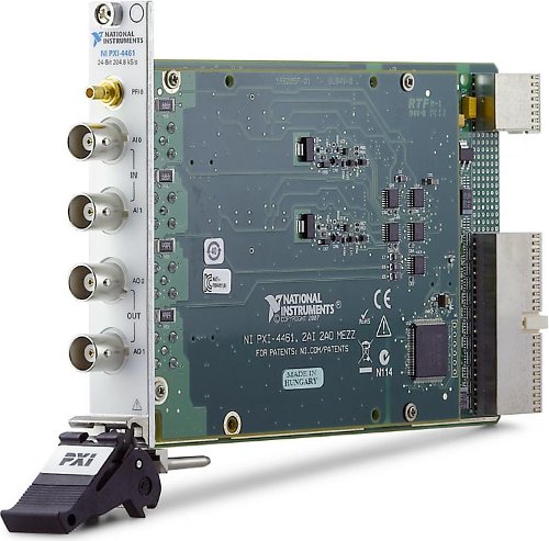 Módulo de Entrada/Salida de Audio con BNC de la Serie PXIe (NI-PXIe 4461), 2+2 Canales, 204,8 kS/s, 24 bit 779687-01