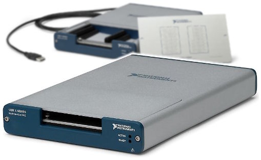Módulo de E/S multifunción, 32 EA, 48 E/S D, 4 SA, de la familia X (USB-6343) 781439-01