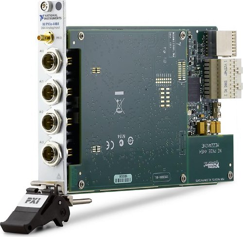 Módulo de Entrada de Audio con mini XLR de la Serie PXIe (PXIe 4464), 4 Canales, 204,8 kS/s, 24 bit, CA/CC 783087-02