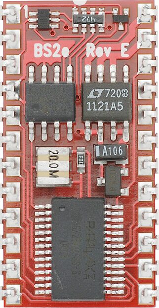 Microcontrolador c/intérprete Basic Stamp 2e incoporado BS2E-IC
