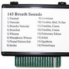 Simulador de ruidos estetoscópicos: memoria c/ruidos respiratorios W49403