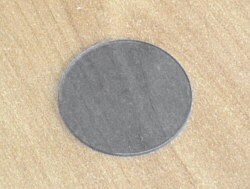 Filtro de Densidad Neutra p/iluminación de microscopía, N.D.2, 45mm diámetro 1101001900361