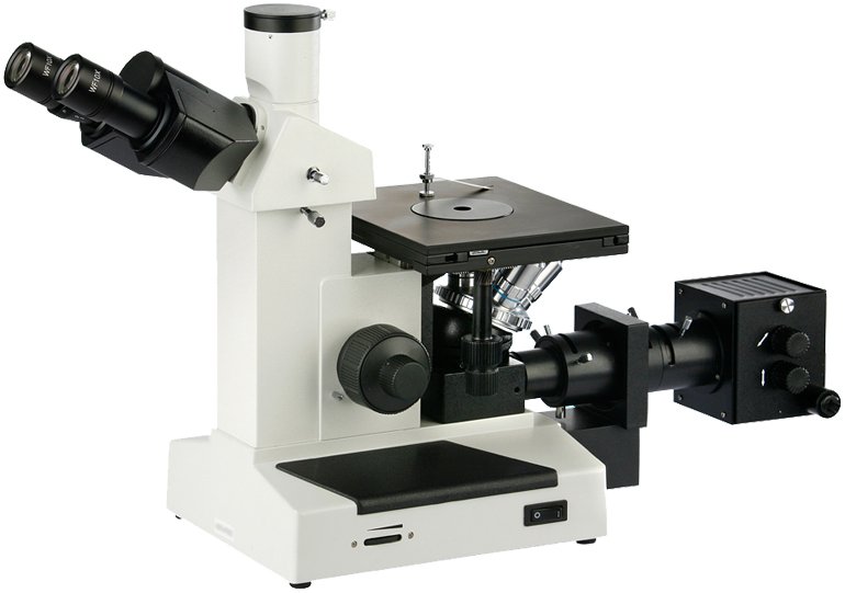 Microscopio Metalográfico Invertido Trinocular INV MET T