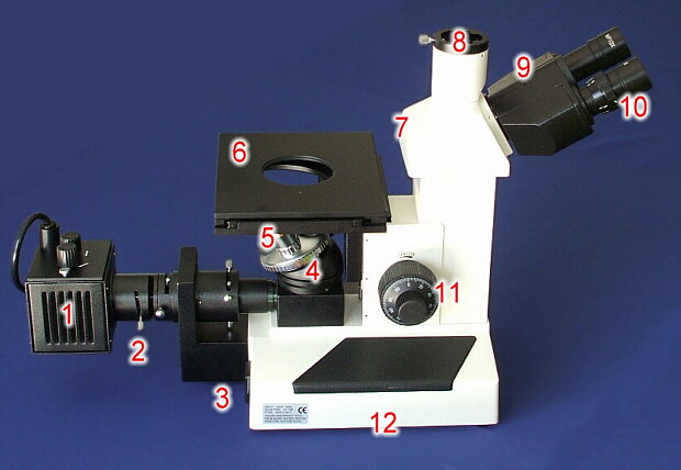 Manual de uso del Microscopio Metalográfico Trinocular Manual INV MET T