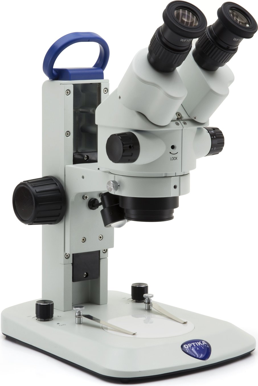 Lupa estereoscópica binocular autónoma, con Zoom 7 a 45X, iluminación LED y batería recargable SLX-2
