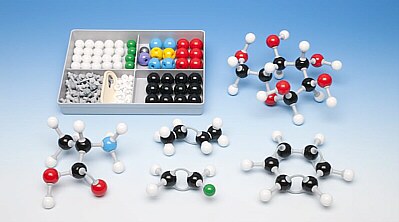 Conjunto básico de modelos moleculares p/Química Orgánica MMS-008