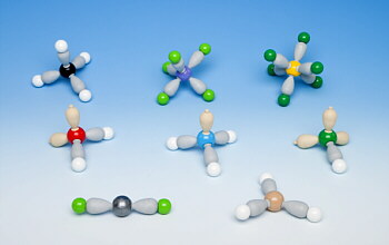 Colección de 8 modelos de formas moleculares MOS-902-8