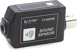 Sensor acústico compatible con interfases de la línea Science Workshop CI-6506B