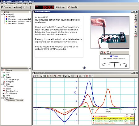 Software Data Studio (licencia para el profesor) p/e-measure c/interfases Pasco CI-6870G