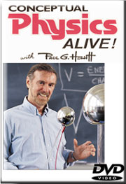 DVD Conceptual Physics Alive por Paul Hewitt SE-9769A