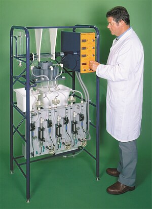 Unidad de extracción sólido-líquido UOP4-MKII-A