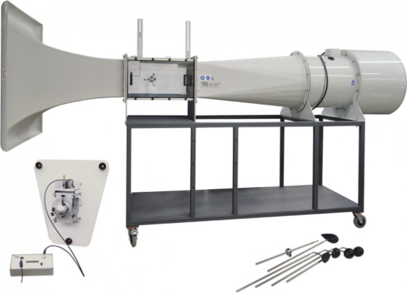 Túnel de viento subsónico y juego de accesorios básicos AF1300S