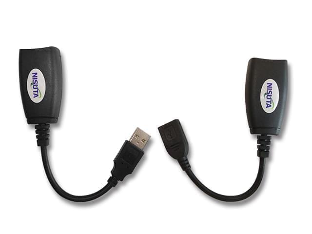 Extensor (alargue) activo para conexiones USB 2.0 (a velocidad USB1.1) NSCAEXUS45