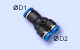 Conector Y tubos 4 mm PY 04