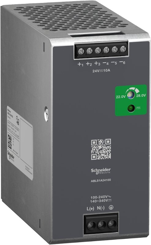 Fuente para PLCs: switching, 24VCC, 10 A, 240 W SCH ABLS1A24100