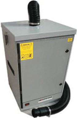 Opción p/Routers Denford de la serie 6600: Unidad de extracción y filtrado de polvo (540 m3/hora) autoportante BI00843FB