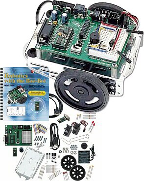 Mini Robot BOE-BOT para Proyectos de Tecnología y Aplicación de Microcontroladores, versión RS232C 28132