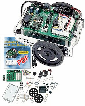Mini Robot BOE-BOT para Proyectos de Tecnología y Aplicación de Microcontroladores, versión USB 28832