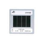 Diafragma con 3 ranuras dobles de diferentes anchos de ranura U14100