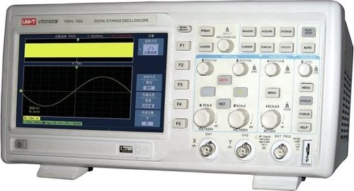 Osciloscopio digital 2 canales, 100MHz UTD2102CM