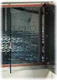Accesorio p/estufas universales 343: Kit puerta de vidrio templado KPV-T-343