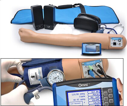 Simulador avanzado p/prácticas de medición de la presión arterial en adultos S415.100