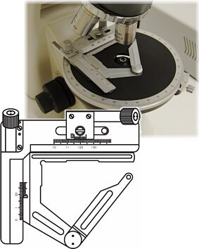 Platina mecánica p/microscopios de la serie BA300 Pol 1101001901521