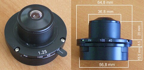 hogar Búsqueda Post impresionismo Condensador de Abbe, AN 1,25, compatible c/microscopios de la serie B1,  acepta correderas de fase - TecnoEdu