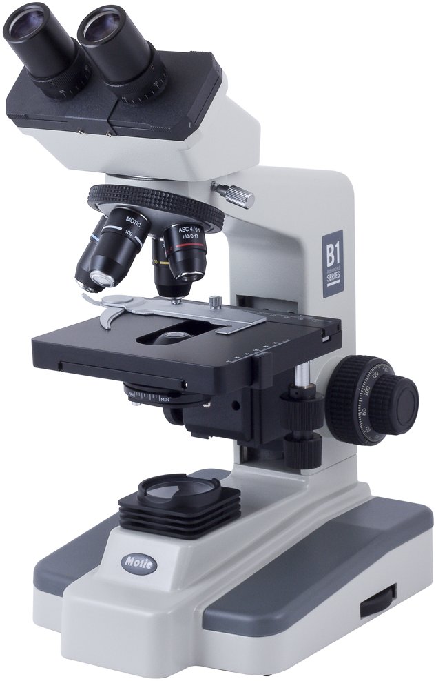 Microscopio Biológico Binocular c/óptica de alto contraste B1-220ASC