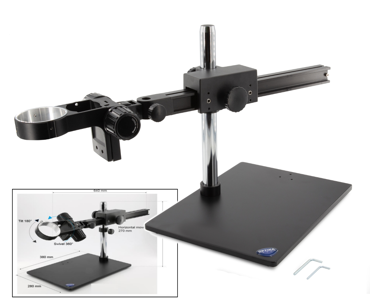 Stand de mesa portacabezal para lupa estereoscópica SZ-STL3X