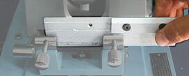 Adaptador p/montar cuchillas descartables en el micrótomo tipo Spencer 820 Spencer 820 ACD