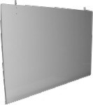 Pizarra magnetica de 120x180cm.  Marco de aluminio PBMG1218