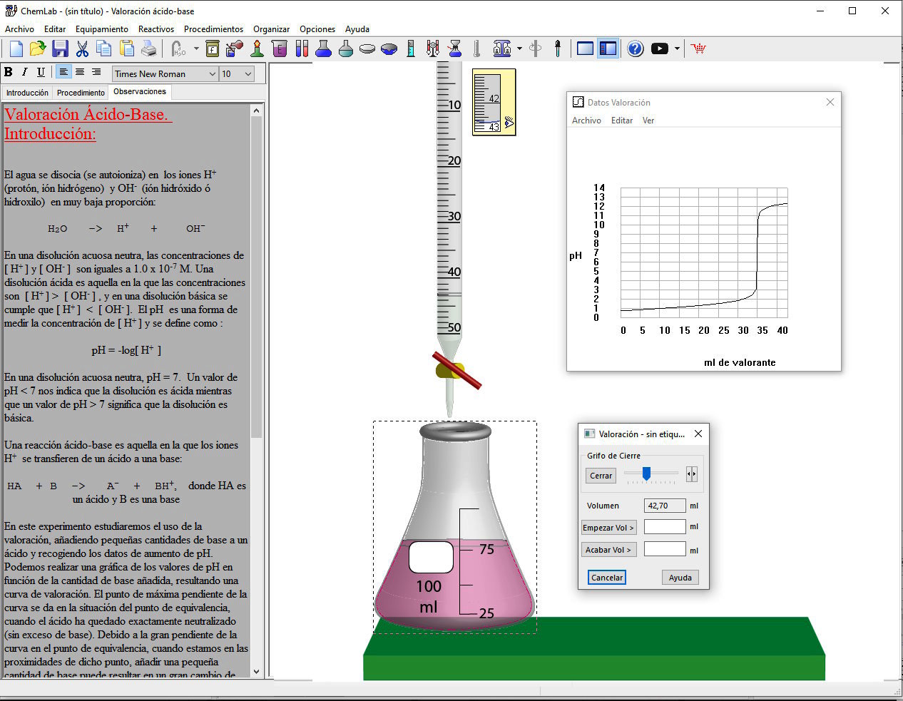Software Didáctico para la Enseñanza de la Química - Versión Alumno - Licencia para 1 usuario S-Qa v3.0