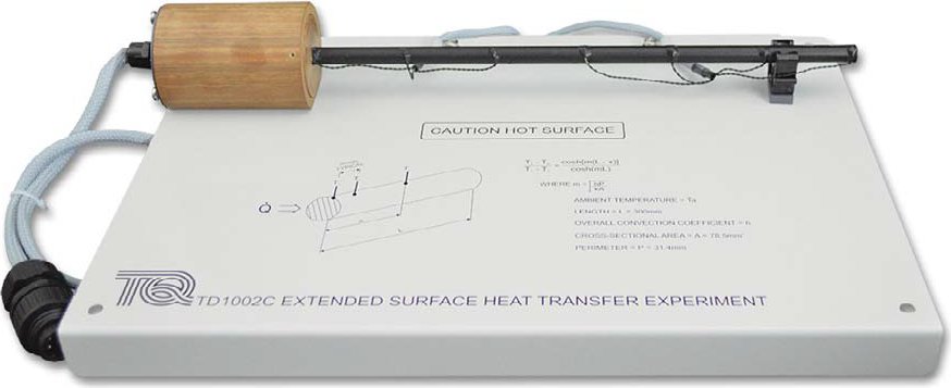 Placa para estudiar la transmisión del calor en una superficie extendida TD1002C